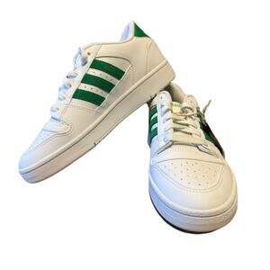 adidas Break Start Sneakers | Men’s 5.5 / Women’s 6.5 | White & Green | NWT
